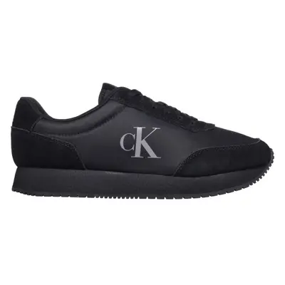 Calvin Klein RETRO RUNNER ICONIC SNK Pánská volnočasová obuv, černá, velikost