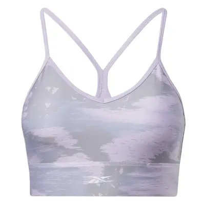 Reebok WOR CAMO BRA Podprsenka, fialová, velikost