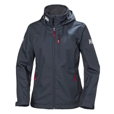 Helly Hansen W CREW HOODED JACKET Dámská bunda, tmavě modrá, velikost