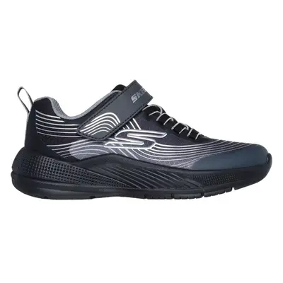 Skechers MICROSPEC ADVANCE Dětská vycházková obuv, černá, velikost