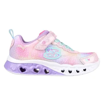 Skechers FLUTTER HEART LIGHTS - SIMPLY LOVE Dětská volnočasová obuv, růžová, velikost