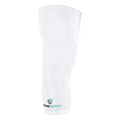 GAMEPATCH COMPRESSION LEG SLEEVE Kompresní unisex návlek, bílá, velikost