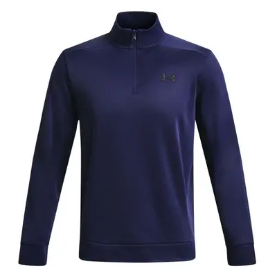 Under Armour ARMOUR FLEECE 1/4 ZIP Pánská fleecová mikina, tmavě modrá, velikost