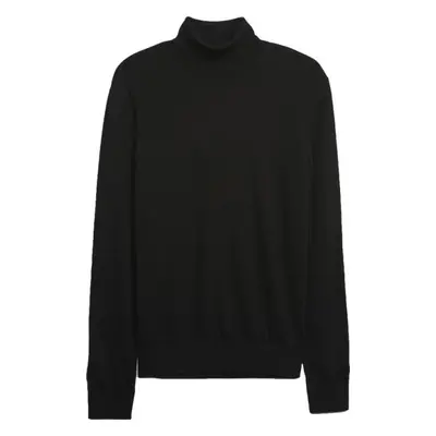 GAP MERINO TURTLENECK Pánský vlněný svetr, černá, velikost