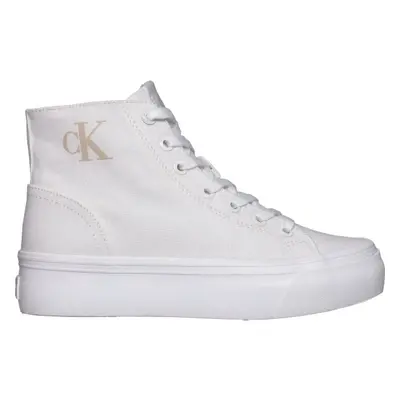 Calvin Klein VULC FLATFORM MID CV MG Dámské tenisky, bílá, velikost