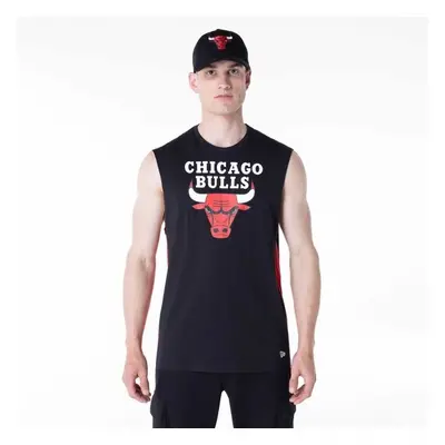 New Era CHICAGO BULLS NBA Pánské tílko, černá, velikost