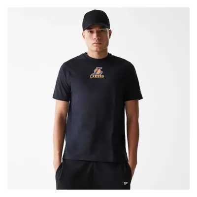 New Era LA LAKERS NBA Pánské triko, černá, velikost