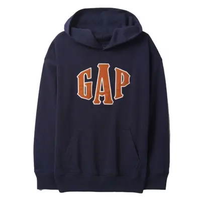 GAP JAPAN FASHION LOGO Chlapecká mikina, tmavě modrá, velikost