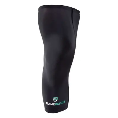 GAMEPATCH COMPRESSION LEG SLEEVE Kompresní unisex návlek, černá, velikost