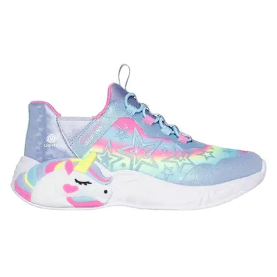 Skechers UNICORN DREAMS - STARRY LITE Dívčí vycházková obuv, fialová, velikost