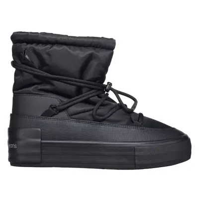 Calvin Klein VULC FLATFORM SNOW BOOT Dámské sněhule, černá, velikost