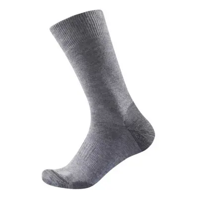 Devold MULTI MERINO HEAVY SOCKS Dámské merino ponožky, tmavě šedá, velikost