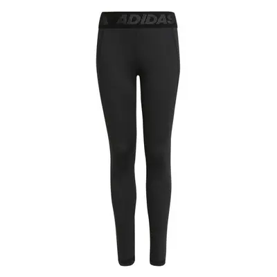 adidas TECHFIT TIGHT LEGGINGS Dívčí sportovní legíny, černá, velikost