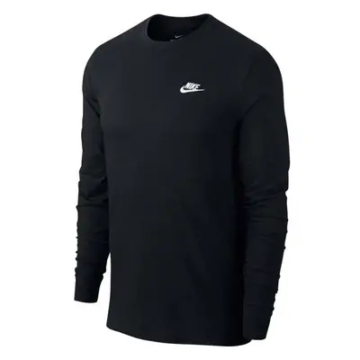 Nike SPORTSWEAR CLUB Pánské triko, černá, velikost