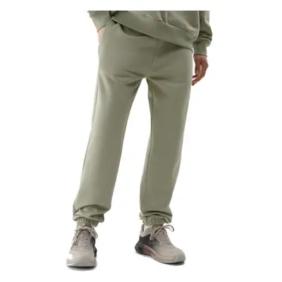 4F TROUSERS CAS FT Pánské tepláky, khaki, velikost