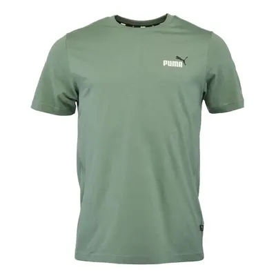 Puma ESSENTIALS+ TEE Pánské tričko, zelená, velikost