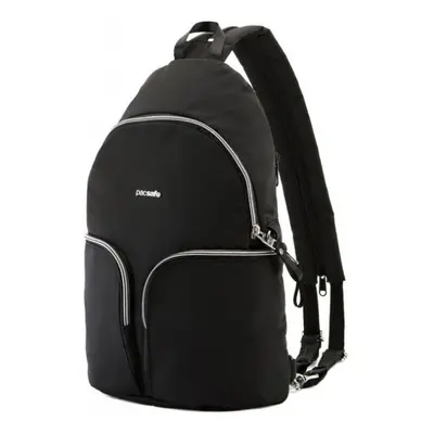 Pacsafe STYLESAFE SLING BACKPACK Dámský bezpečnostní batoh, černá, velikost