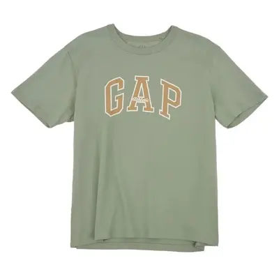 GAP ARCHIVE LOGO Pánské tričko, khaki, velikost