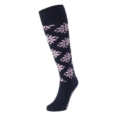 KARI TRAA ROSE WOOL SKI SOCKS Dámské lyžařské podkolenky, tmavě modrá, velikost