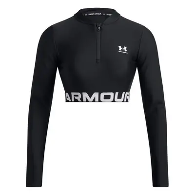 Under Armour HEATGEAR RIB Dámské tričko, černá, velikost