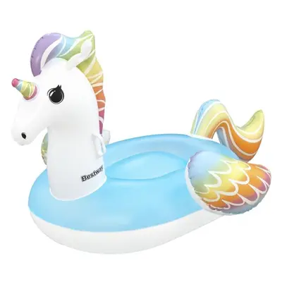 Bestway UNICORN RIDE ON Nafukovací jednorožec, bílá, velikost