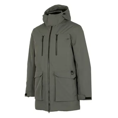 4F COAT MEN´S Pánský kabát, khaki, velikost