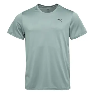 Puma TAD ESSENTIALS SOLID CAT TEE Pánské triko, světle zelená, velikost