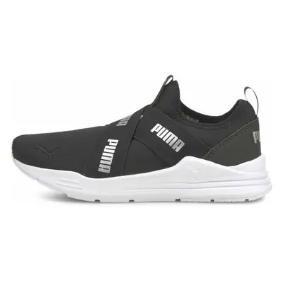 Puma WIRED RUN SLIP ON Dámské sportovní boty, černá