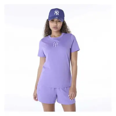 New Era WMNS MLB LEAGUE ESSENTIALS NEYYAN Dámské triko, fialová, velikost