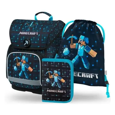 BAAGL SET ERGO MINECRAFT AXE AND SWORD Školní set, černá, velikost