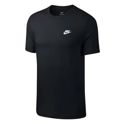 Nike SPORTSWEAR CLUB Pánské tričko, černá, velikost