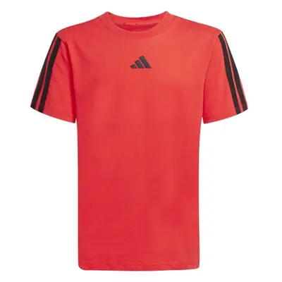 adidas JERSEY ESSENTIALS LOGO KIDS Dětské tréninkové triko, červená, velikost