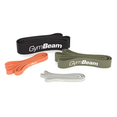 GymBeam CROSSBANDS Set odporových gum, černá, velikost