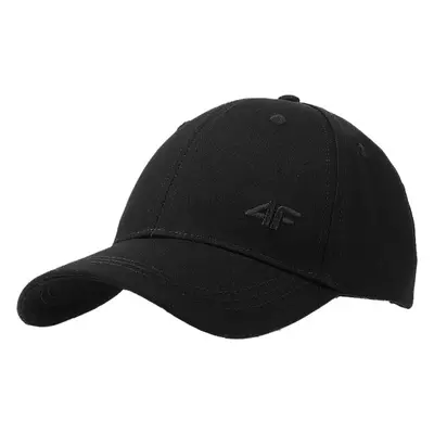 4F BASEBALL CAP Unisex kšiltovka, černá, velikost