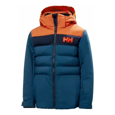 Helly Hansen CYCLONE Chlapecká lyžařská bunda, modrá, velikost