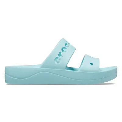 Crocs BAYA PLATFORM SANDAL Dámské pantofle, světle modrá