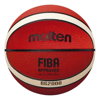 Molten BG Basketbalový míč, hnědá, velikost