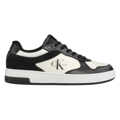 Calvin Klein BASKET CUPSOLE LOW LACE COR Pánská volnočasová obuv, černá, velikost