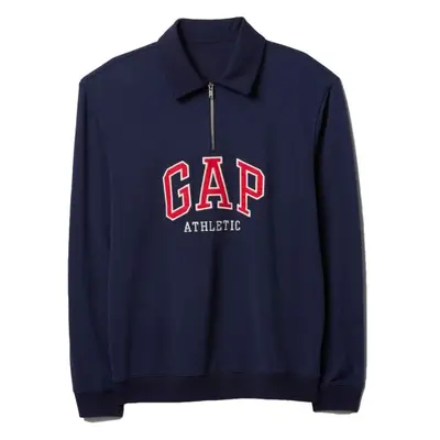 GAP COLLEGE LOGO Pánská mikina, tmavě modrá, velikost