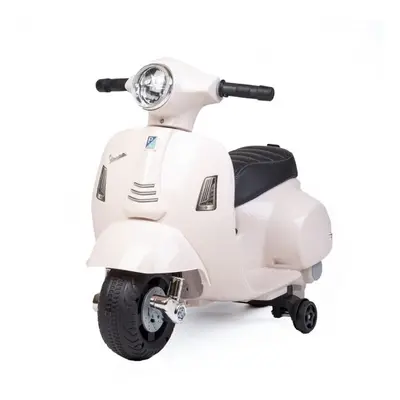 BABY MIX VESPA Dětská elektrická motorka, bílá, velikost