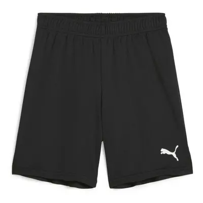 Puma TEAMGOAL SHORTS JR Dětské fotbalové šortky, černá, velikost