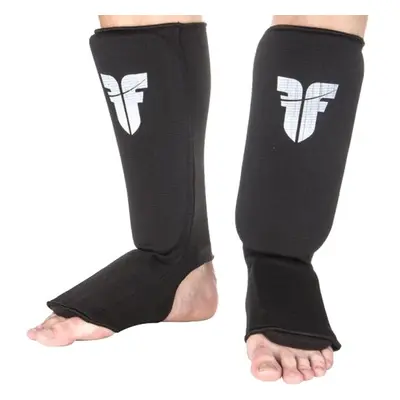 Fighter SHIN GUARDS Chrániče holení a nártů, černá, velikost