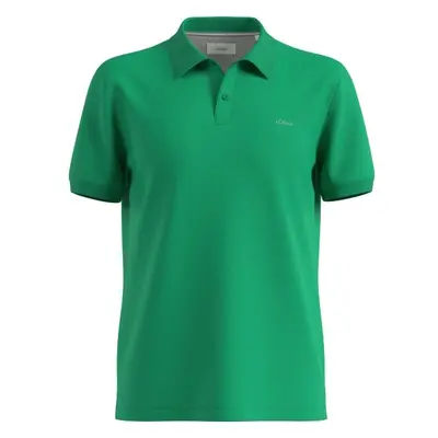 s.Oliver RL POLO NOOS Pánské polotričko, zelená, velikost