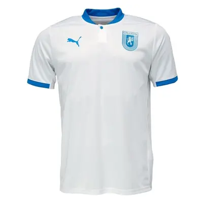 Puma TEAM FINAL JERSEY TEE Pánské fotbalové triko, bílá, velikost