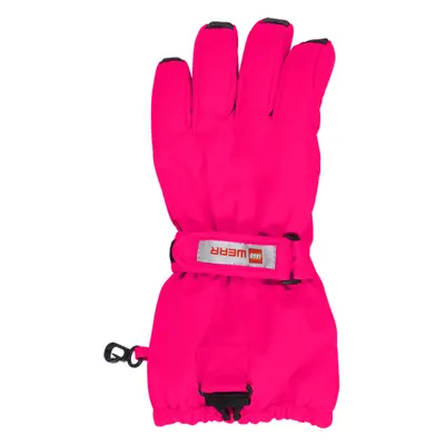 LEGO® kidswear LWAZUN GLOVES Dětské lyžařské rukavice, růžová, velikost