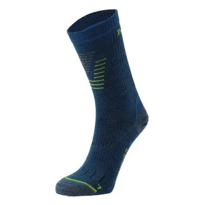 Devold HIKING MERINO LIGHT SOCK Vysoké vlněné ponožky, modrá, velikost