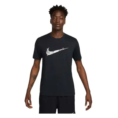 Nike TEE RUN ENERGY SP25 Pánské běžecké triko, černá