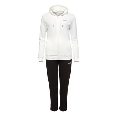 Puma METALLIC HOODID SWEAT SUIT TR Dámská tepláková souprava, černá, velikost