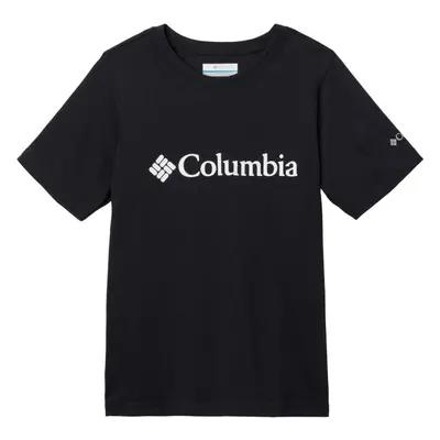 Columbia VALLEY CREED SHORT SLEEVE GRAPHIC SHIRT Dětské tričko, černá, velikost