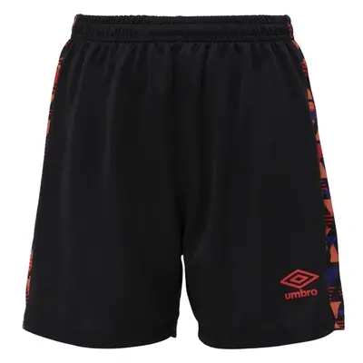 Umbro FORMATION KNIT SHORT - JNR Dětské sportovní kraťasy, černá, velikost